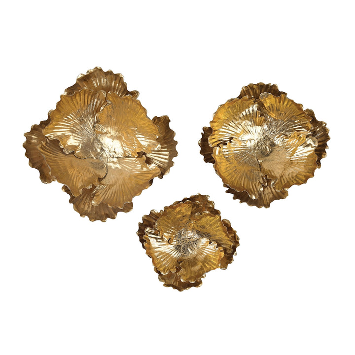 Elk Lighting 138-187/S3  Organic Mirror Gold