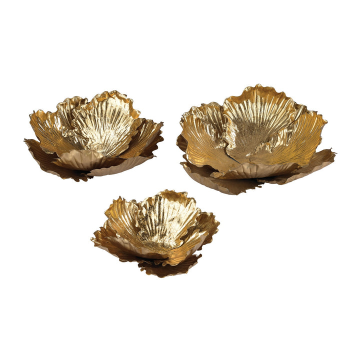 Elk Lighting 138-187/S3  Organic Mirror Gold