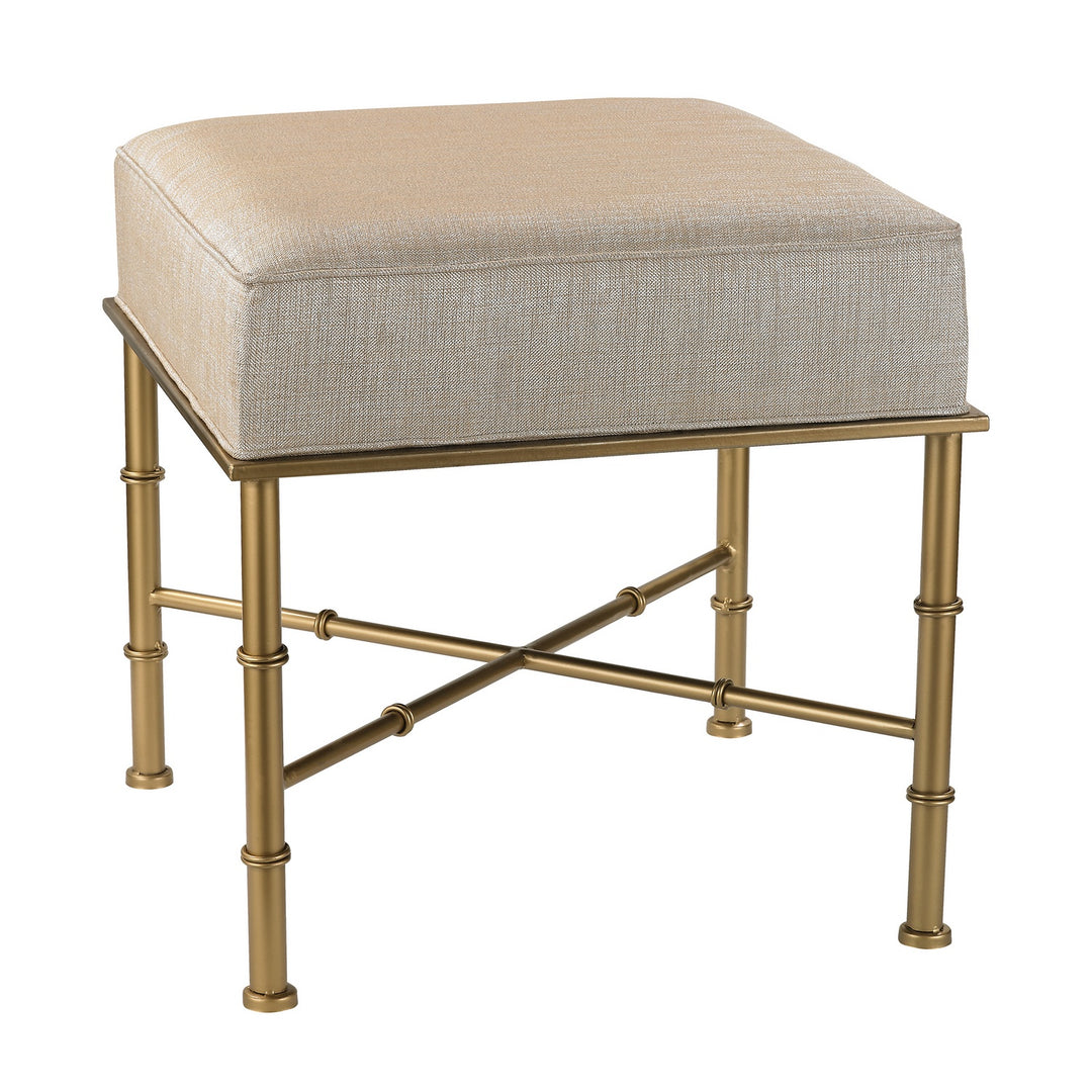 Elk Lighting 180-014  Gold Cane Furniture Metallic Cream