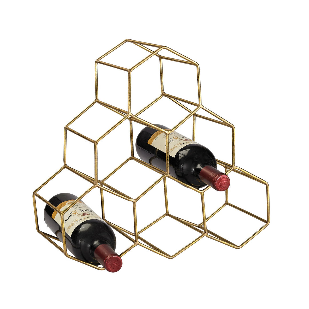 Elk Lighting 51-026  Angular Study Home Decor Gold