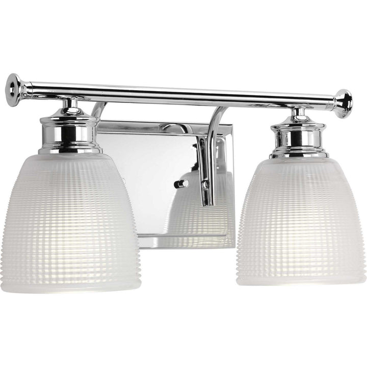 Progress Lucky P2116-15 Bath Vanity Light 15 in. wide - Polished Chrome