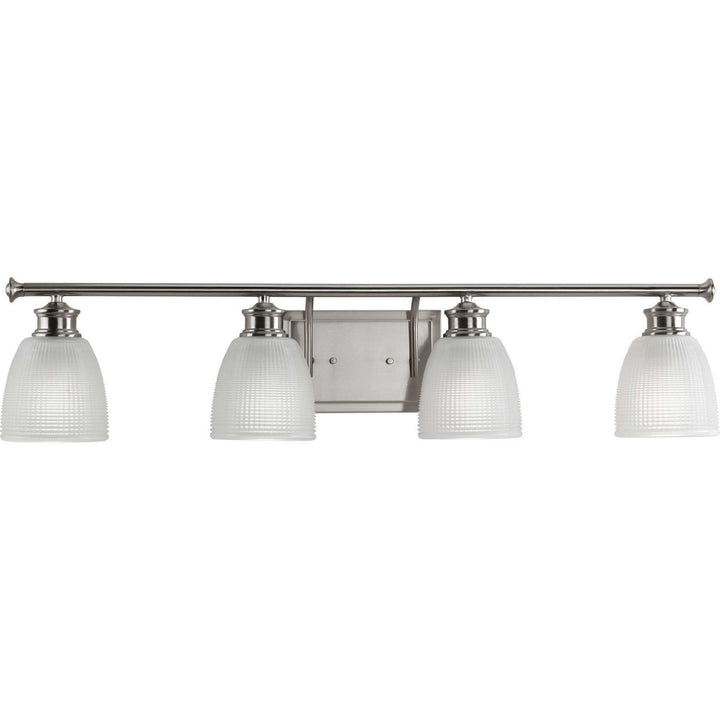 Progress Lucky P2118-09 Bath Vanity Light 34 in. wide - Brushed Nickel