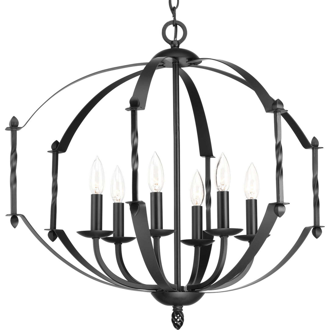 Progress Greyson P4711-31 Chandelier Light - Black