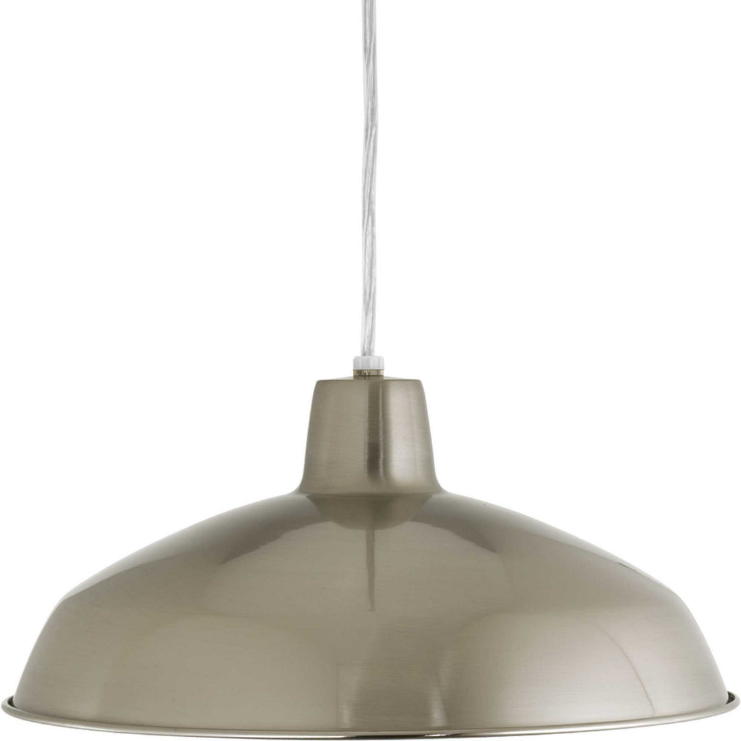 Progress Metal Shade Pendant Led P5094-0930K9 Pendant Light - Brushed Nickel