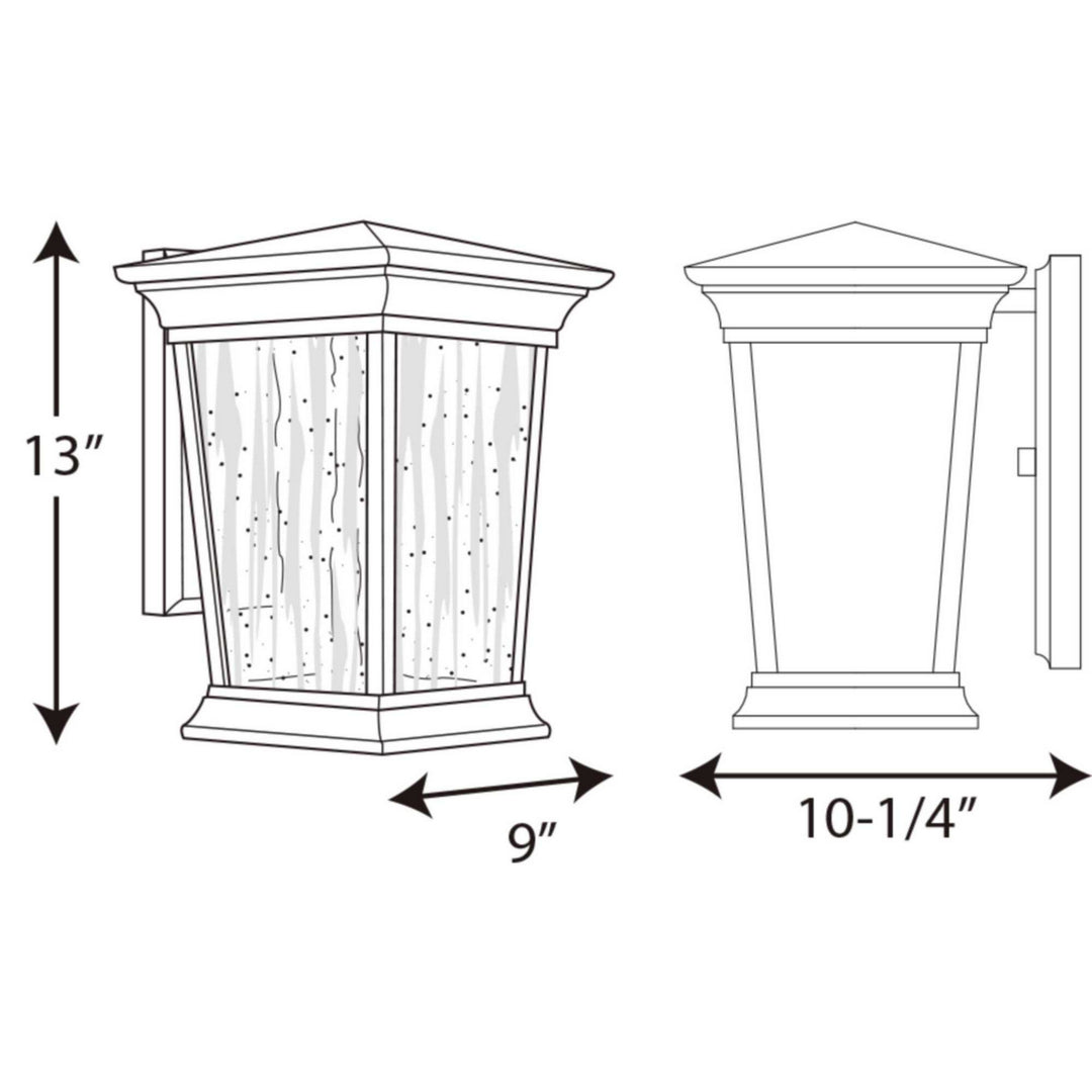 Progress Lighting P6069-3130K9 Arrive Led Led Wall Lantern Outdoor Black