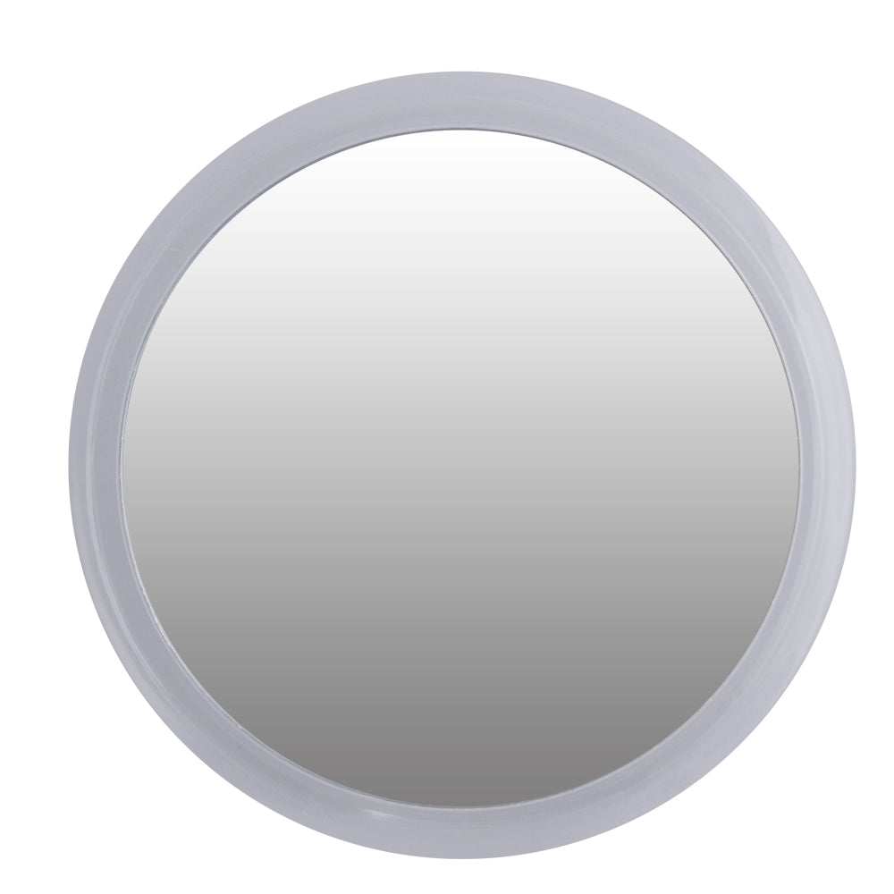 Zadro Lighting ZS06 Magnification Mirror Suctin Cup Mount Mirror Pewter, Nickel, Silver