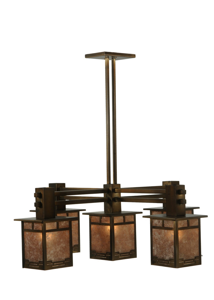 Meyda Tiffany Roylance 131646 Chandelier Light - Antique Copper