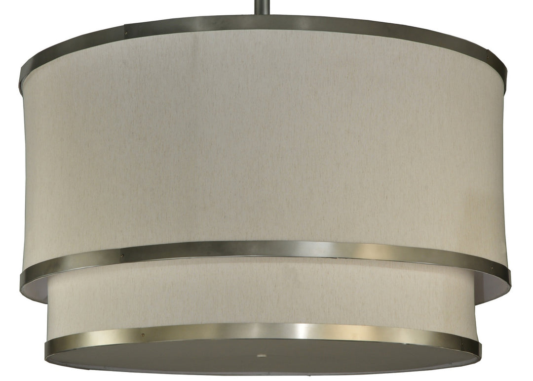 Meyda Tiffany Cilindro 131965 Pendant Light - Nickel
