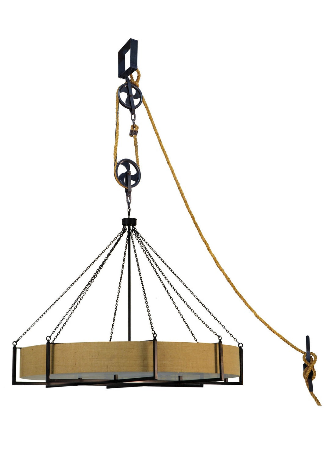 Meyda Tiffany Cilindro 132219 Pendant Light - Steel