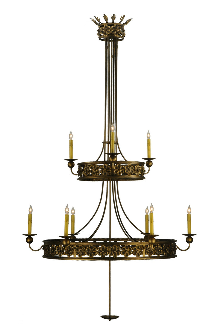 Meyda Tiffany Montgomery 132339 Chandelier Light - Red Rust,Custom