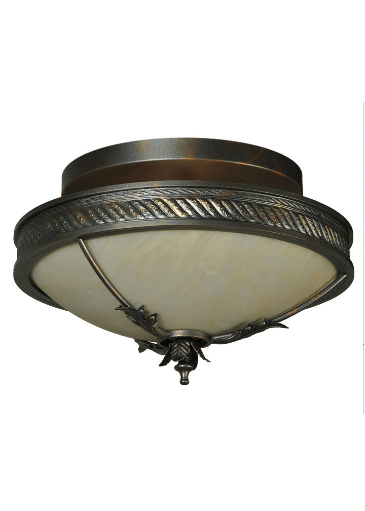 Meyda Tiffany Hoja 132432 Ceiling Light - French Bronzed