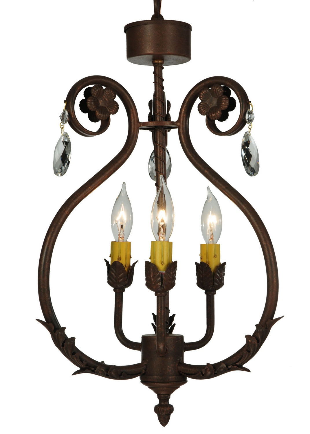 Meyda Tiffany Antonia 132457 Chandelier Light - Red Rust,Custom