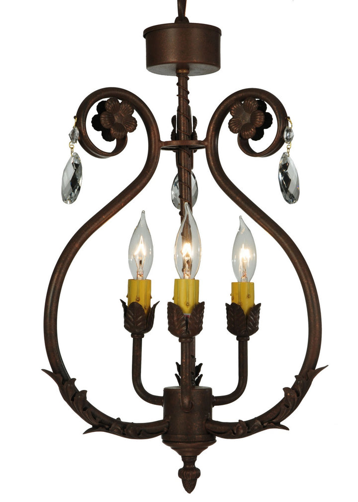 Meyda Tiffany Antonia 132457 Chandelier Light - Red Rust,Custom
