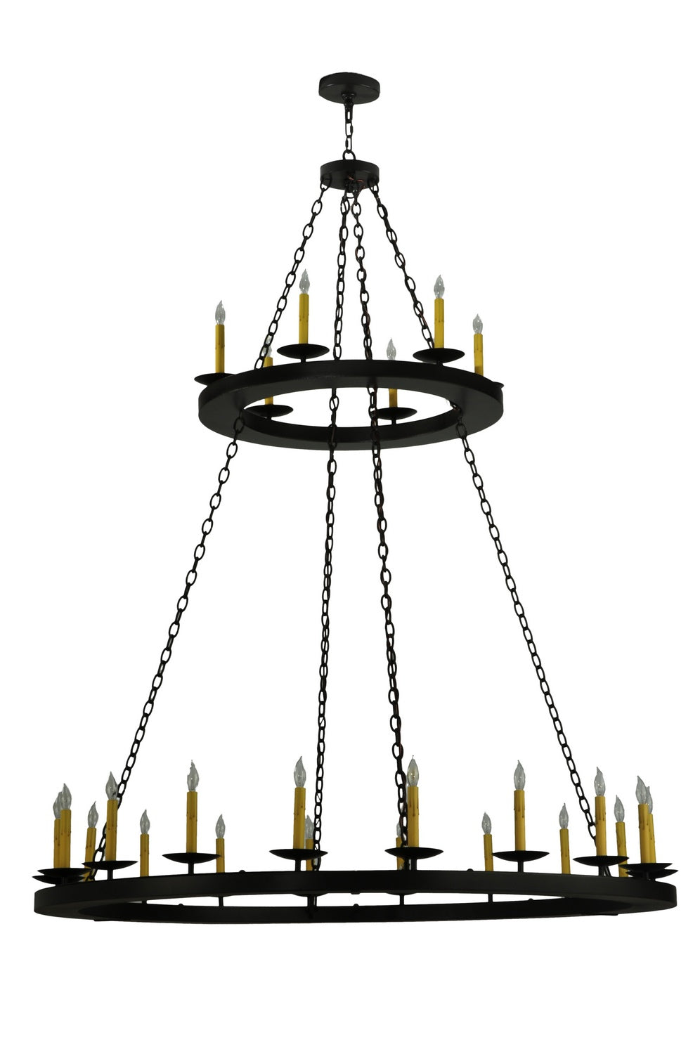 Meyda Tiffany Loxley 133121 Chandelier Light - Timeless Bronze