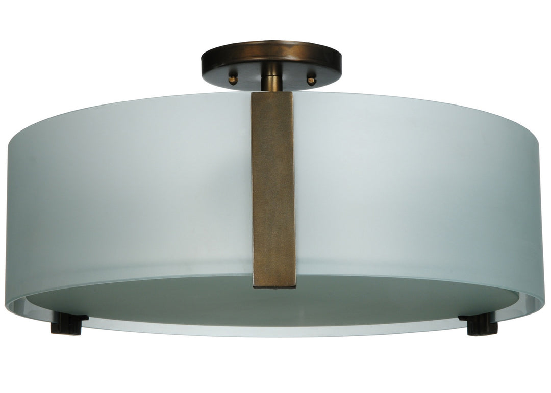 Meyda Tiffany Cilindro 133256 Ceiling Light - Antique Copper