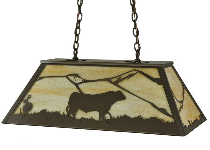 Meyda Tiffany Steer 133345 Pendant Light - Timeless Bronze