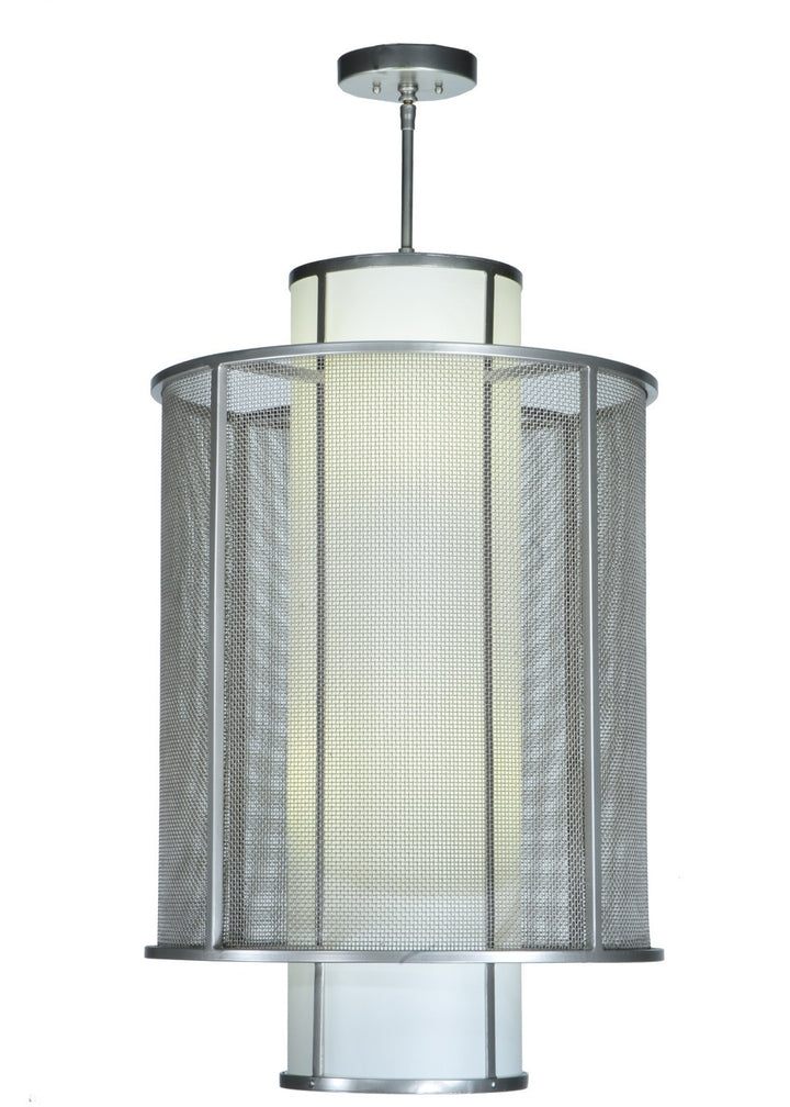 Meyda Tiffany Cilindro 133461 Pendant Light - Nickel