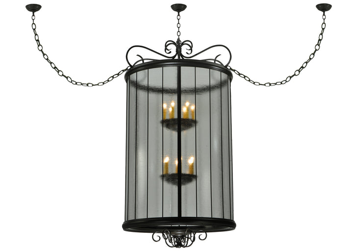 Meyda Tiffany Lighting 133638 Brio 12 Light Pendant Decor Bronze / Dark