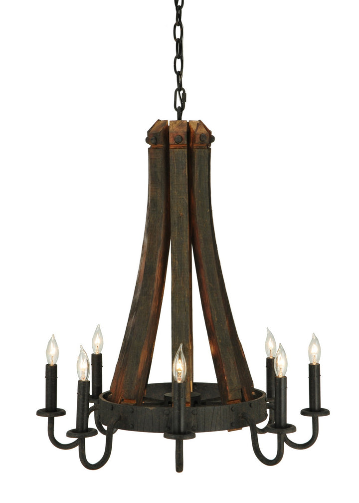 Meyda Tiffany Barrel Stave 133684 Chandelier Light - Rust,Custom