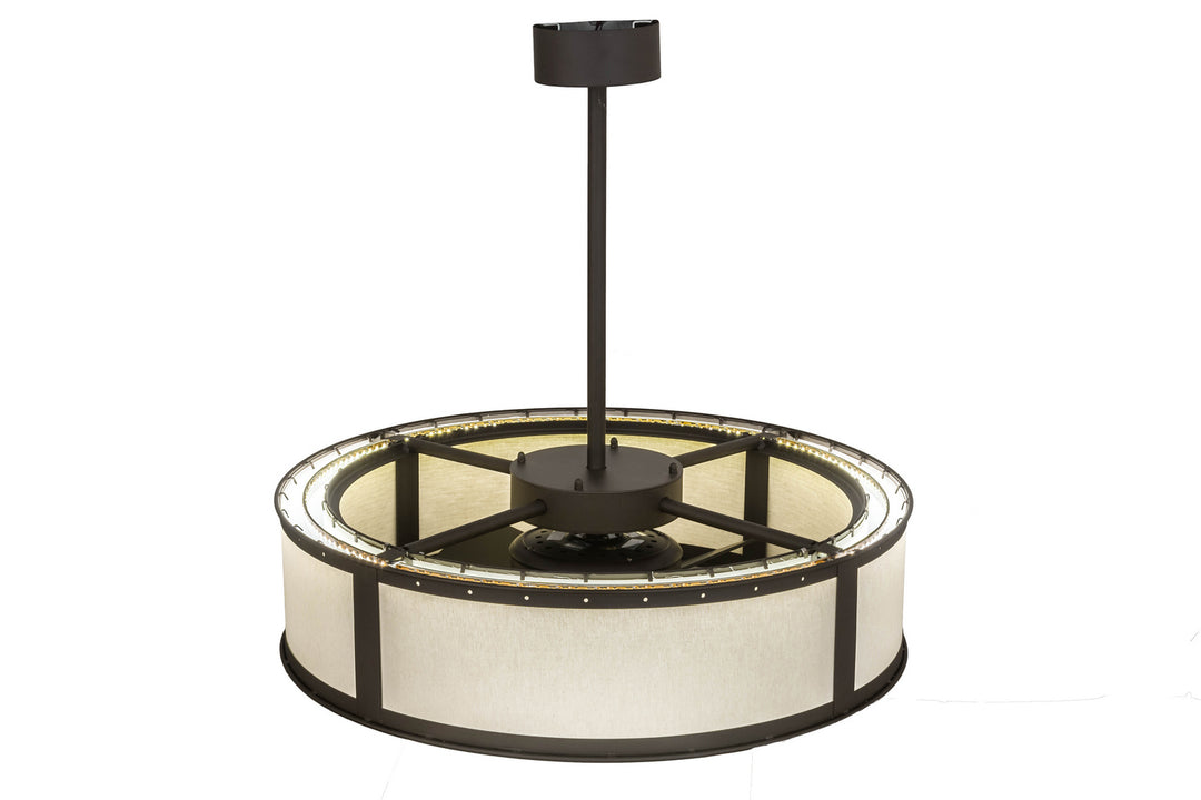 Meyda Tiffany Maplewood 133804 Pendant Light - Oil Rubbed Bronze