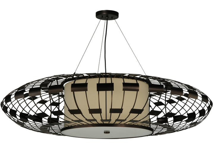 Meyda Tiffany Margo 134843 Pendant Light - Mahogany Bronze