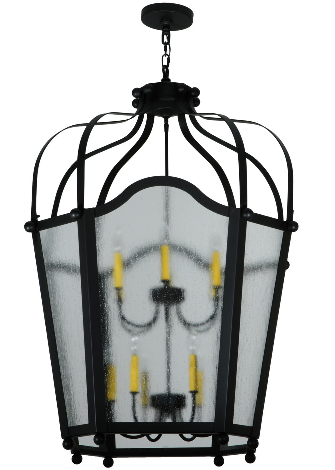 Meyda Tiffany Lighting 135145 Citadel 12 Light Pendant Decor Black