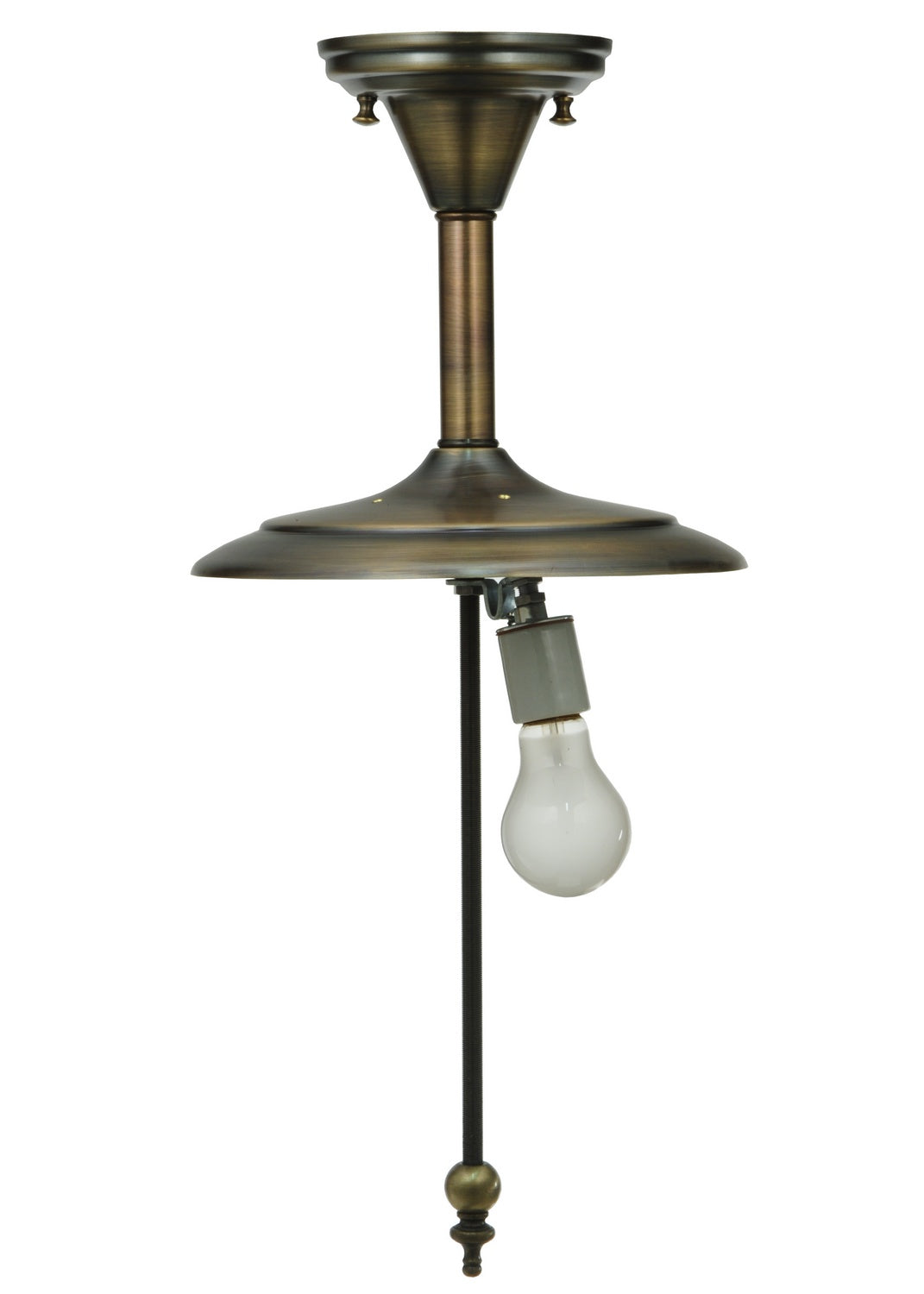 Meyda Tiffany Lighting 136105 Cilindro One Light Hardware Utility Light Bronze / Dark