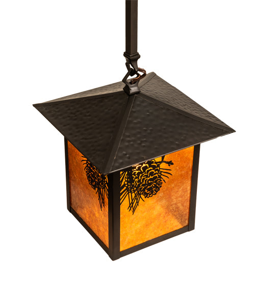 Meyda Tiffany Lighting 62030 Seneca One Light Pendant Outdoor Bronze / Dark