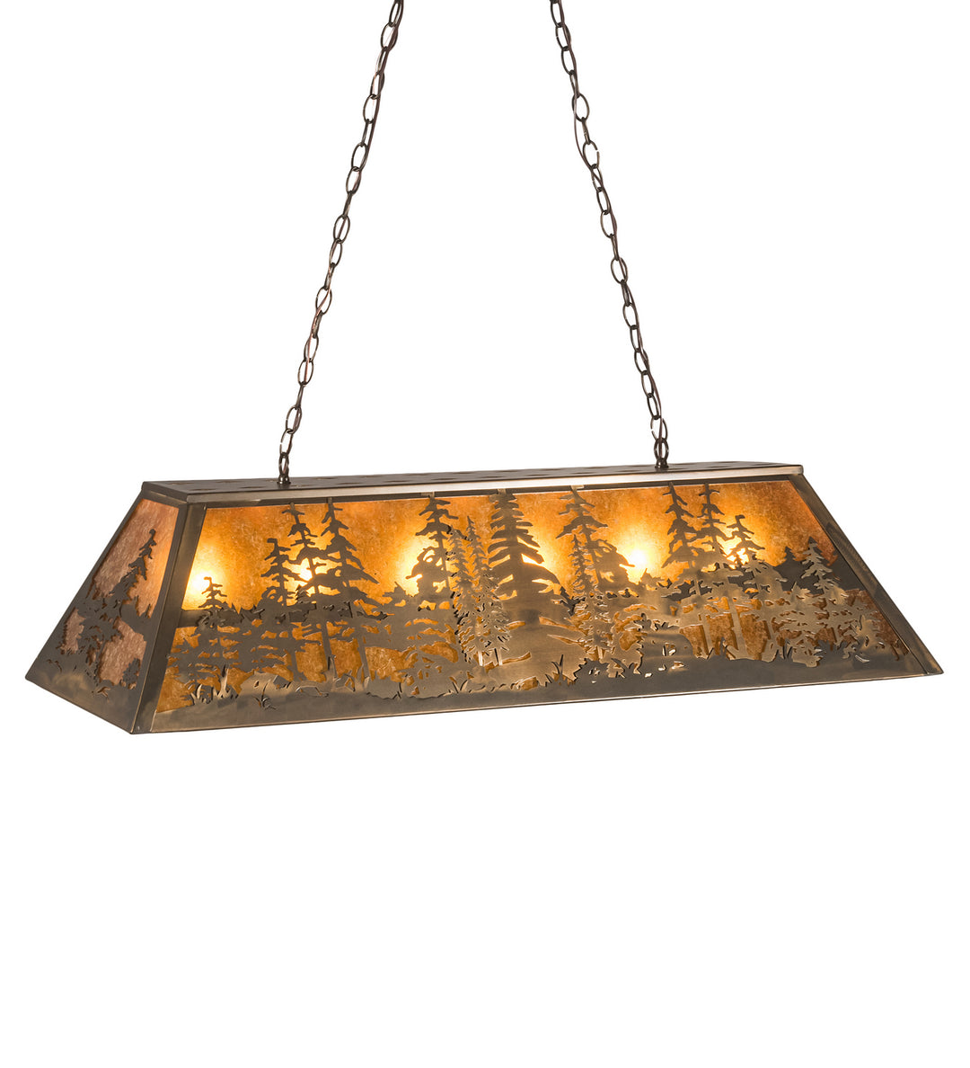 Meyda Tiffany Tall Pines 81888 Pendant Light - Antique Copper