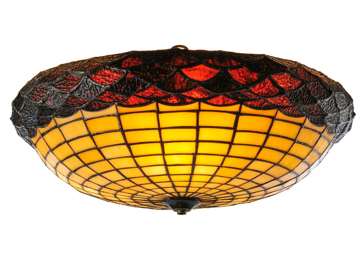 Meyda Tiffany Lighting 82066 Acorn Shade Lamp Shade Bronze / Dark