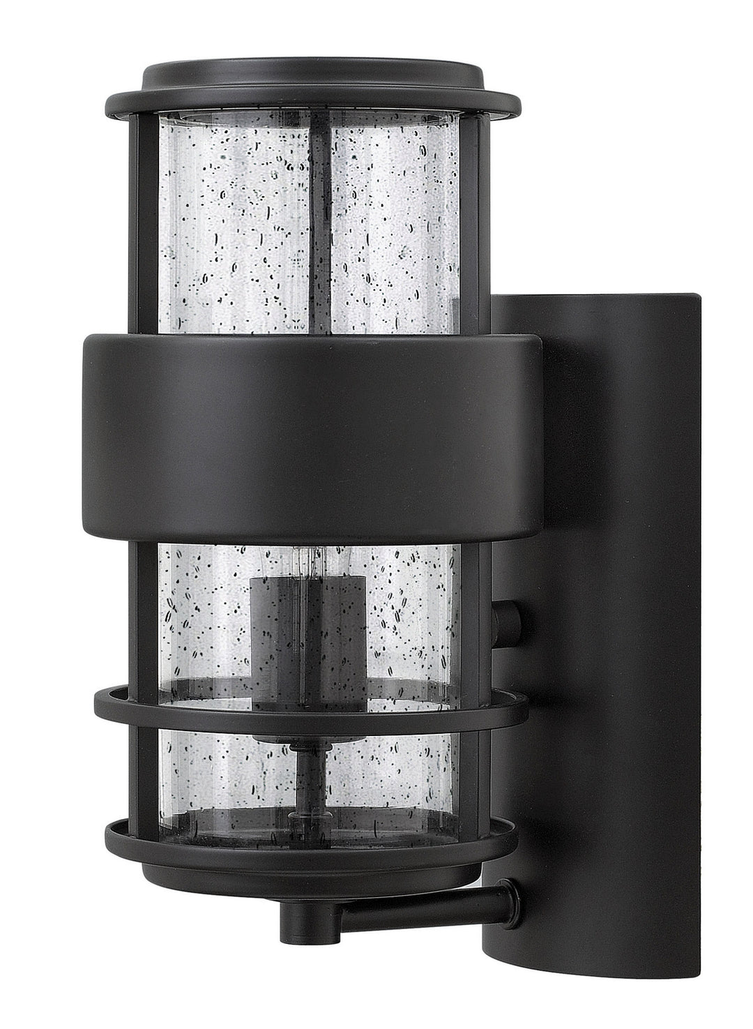 Hinkley Lighting 1900SK Modern Saturn Outdoor Satin Black
