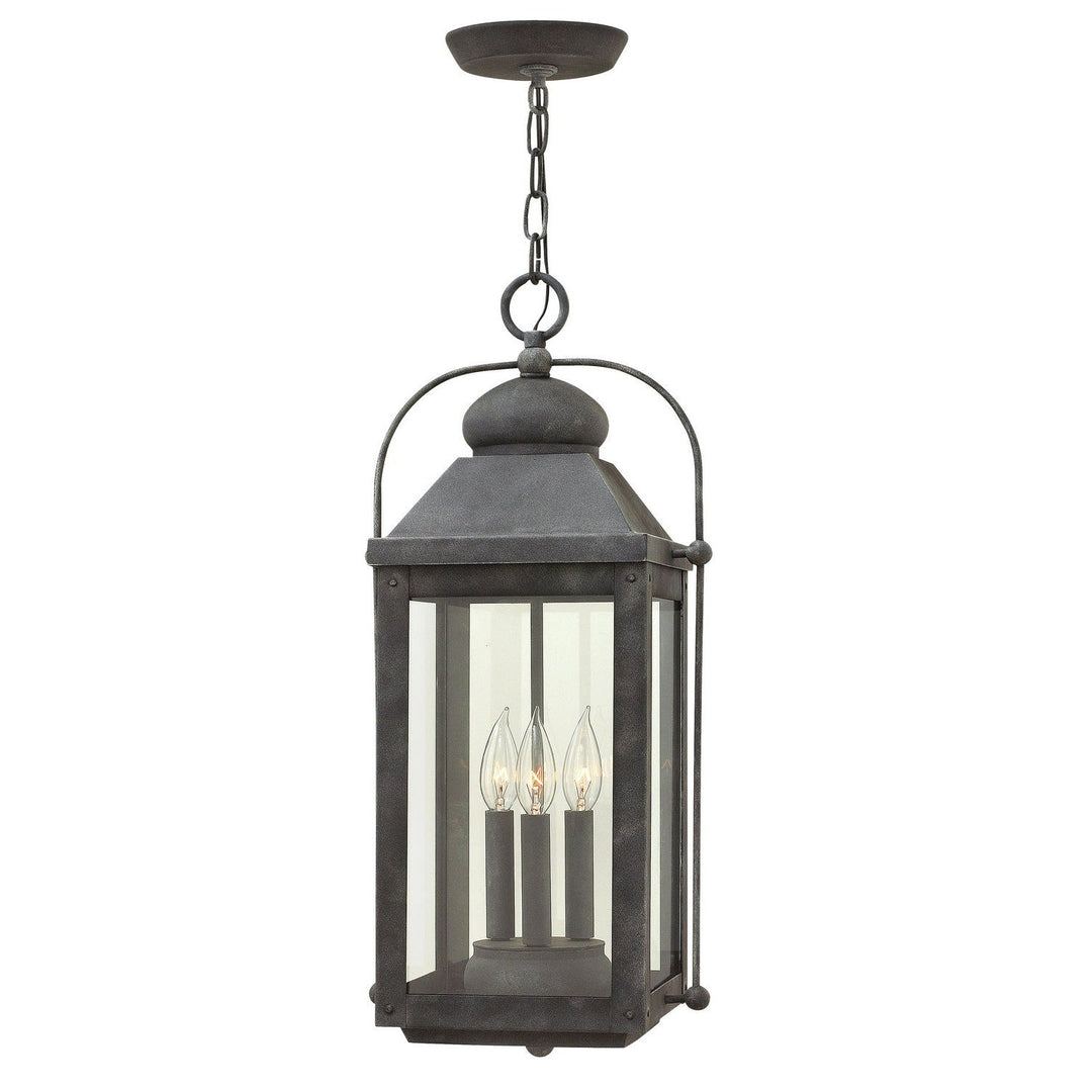 Hinkley Lighting 1852DZ  Anchorage Outdoor Aged Zinc