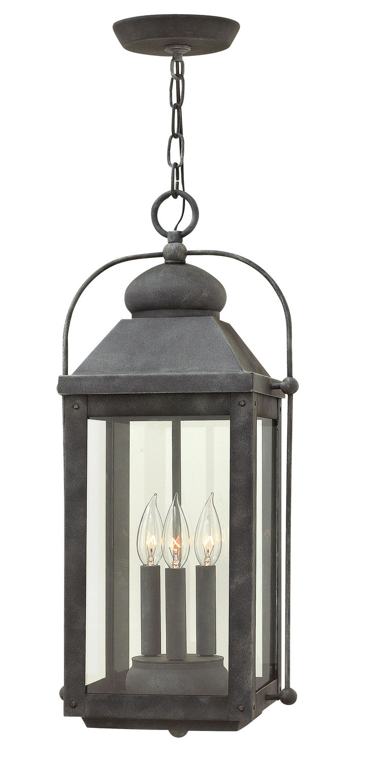 Hinkley Lighting 1852DZ  Anchorage Outdoor Aged Zinc