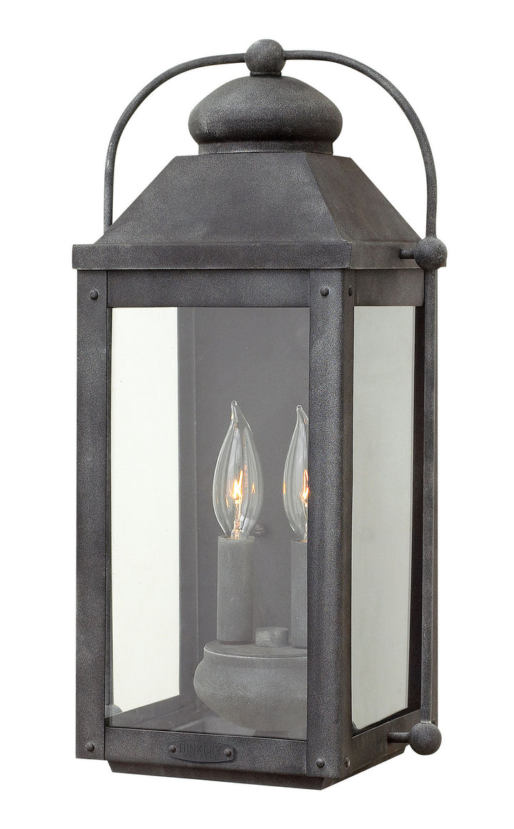 Hinkley Lighting 1854DZ  Anchorage Outdoor Aged Zinc