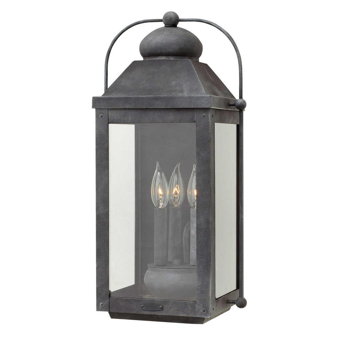 Hinkley Lighting 1855DZ  Anchorage Outdoor Aged Zinc