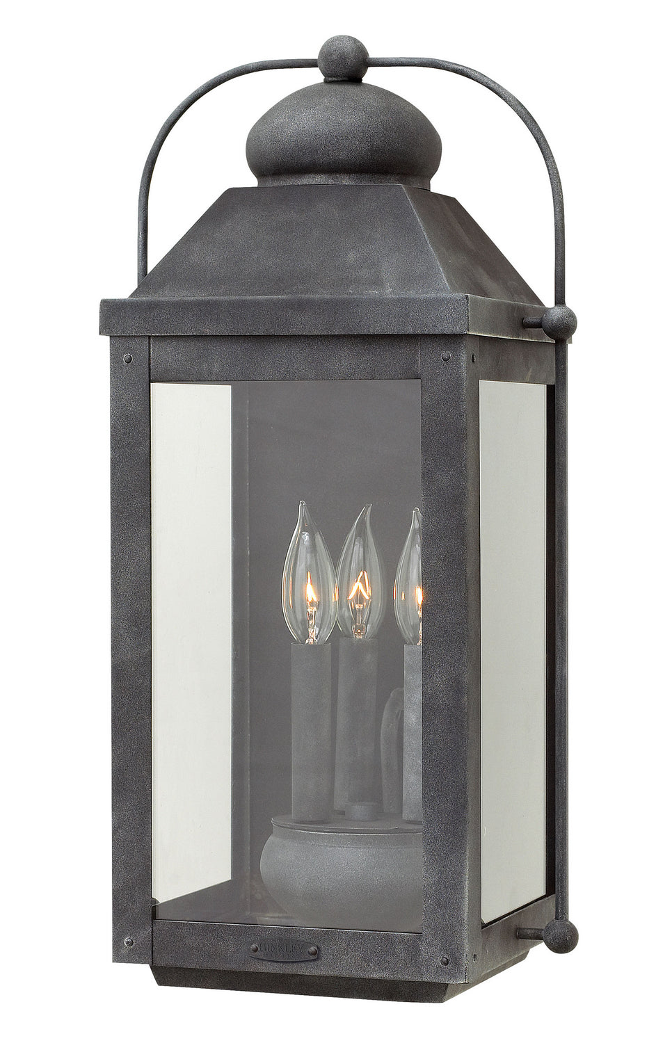 Hinkley Lighting 1855DZ  Anchorage Outdoor Aged Zinc