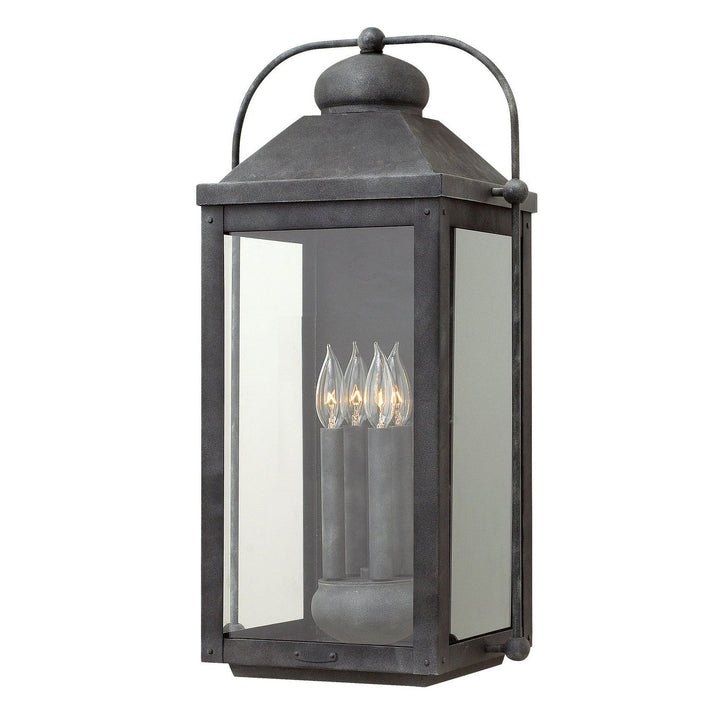 Hinkley Lighting 1858DZ  Anchorage Outdoor Aged Zinc