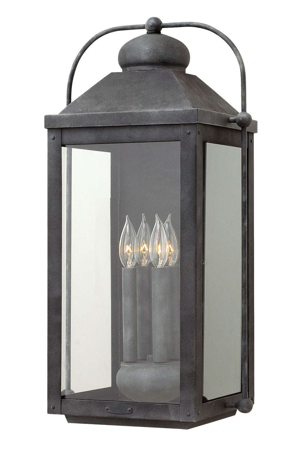 Hinkley Lighting 1858DZ  Anchorage Outdoor Aged Zinc