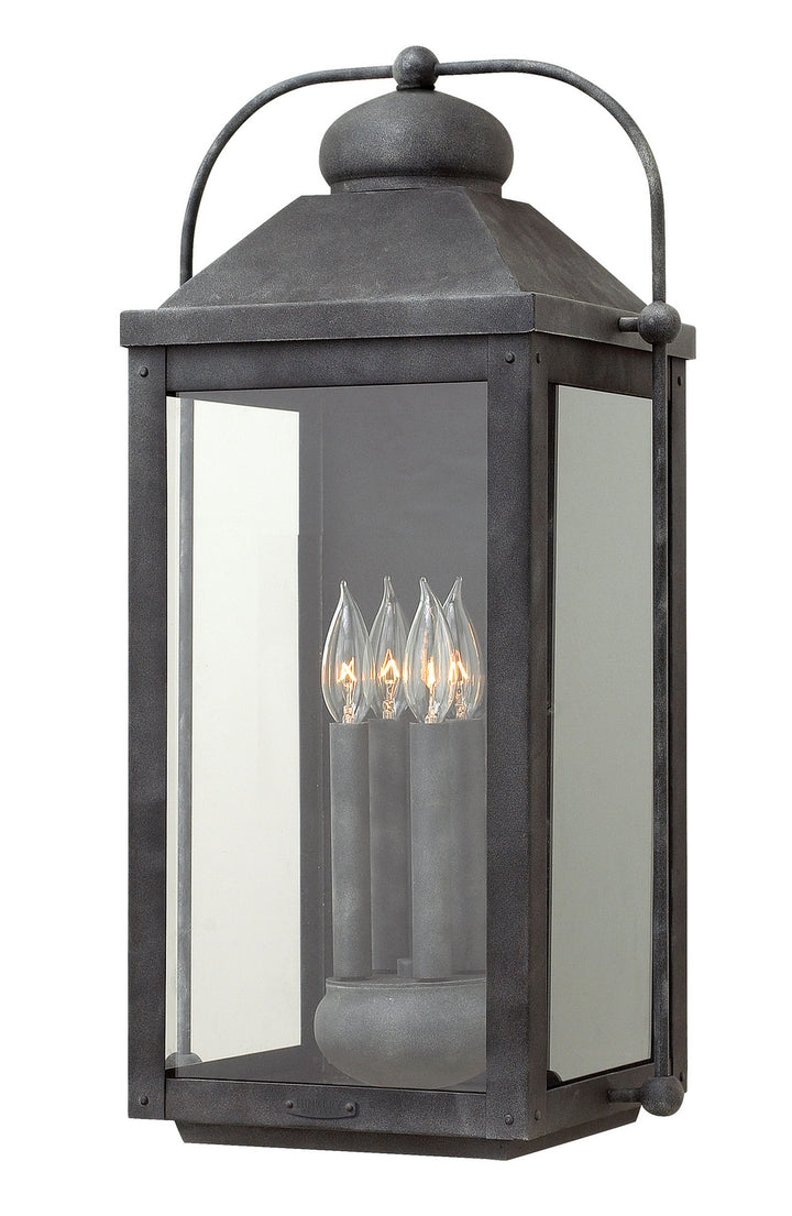 Hinkley Lighting 1858DZ  Anchorage Outdoor Aged Zinc