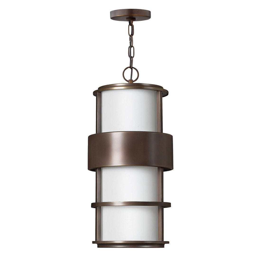 Hinkley Lighting 1902MT-LED Saturn Led Hanging Lantern Outdoor Bronze / Dark