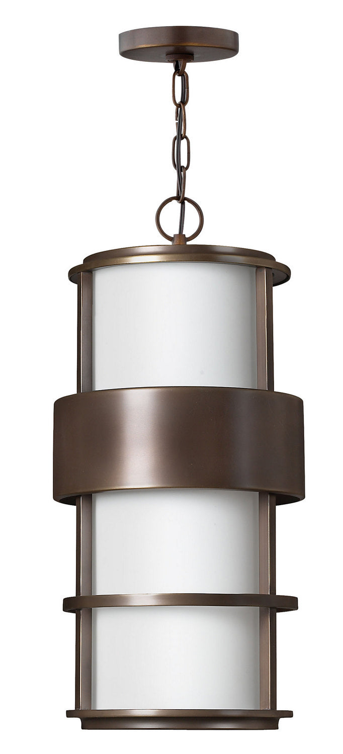 Hinkley Lighting 1902MT-LED Saturn Led Hanging Lantern Outdoor Bronze / Dark