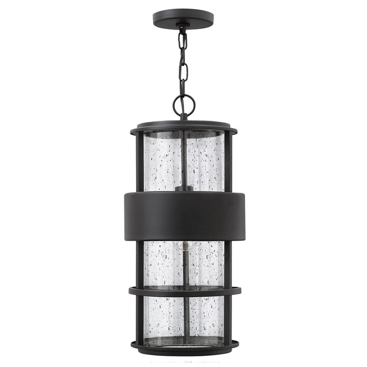 Hinkley Lighting 1902SK Modern Saturn Outdoor Satin Black