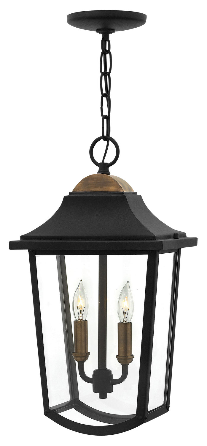 Hinkley Lighting 1972BK  Burton Outdoor Black