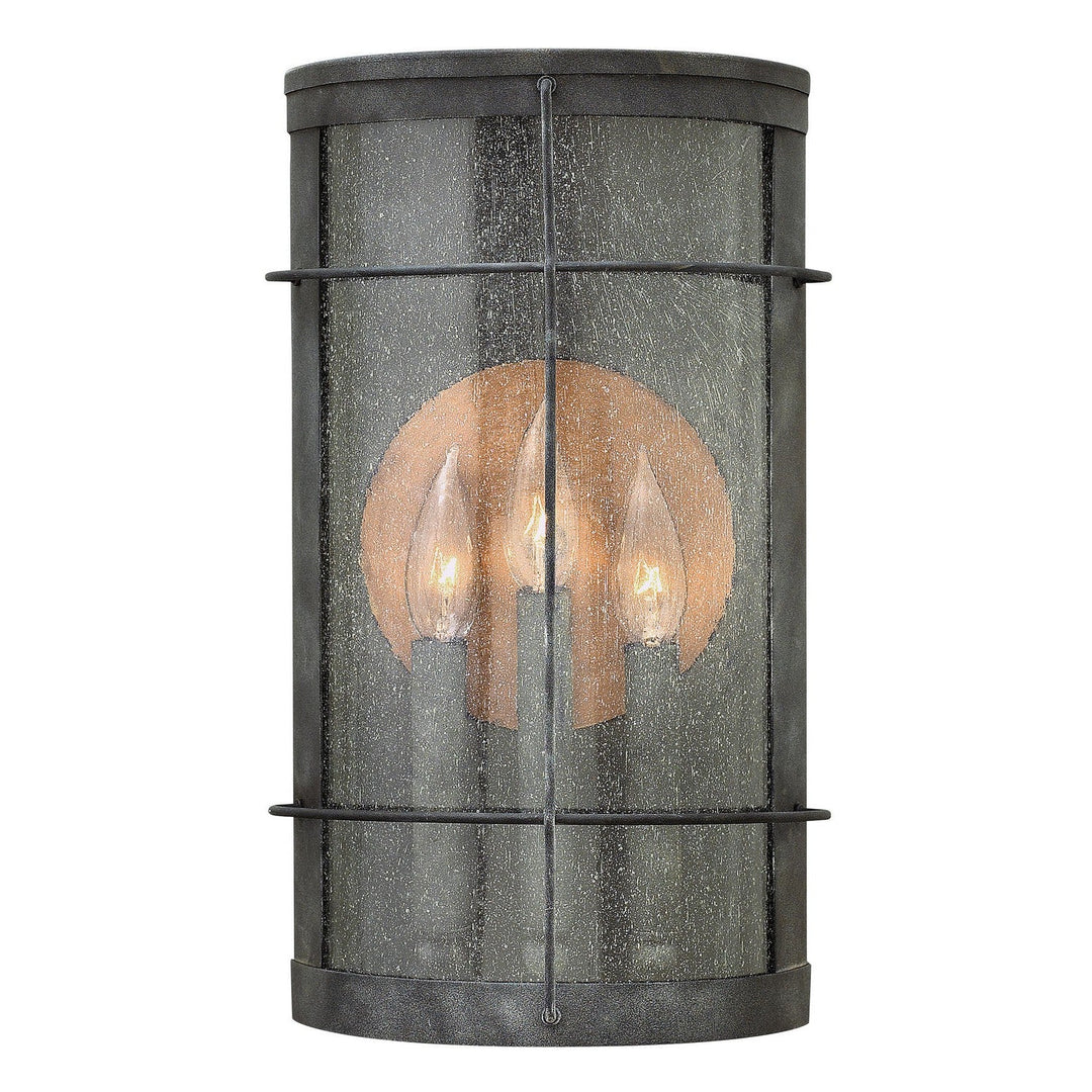 Hinkley Lighting 2625DZ  Newport Outdoor Aged Zinc