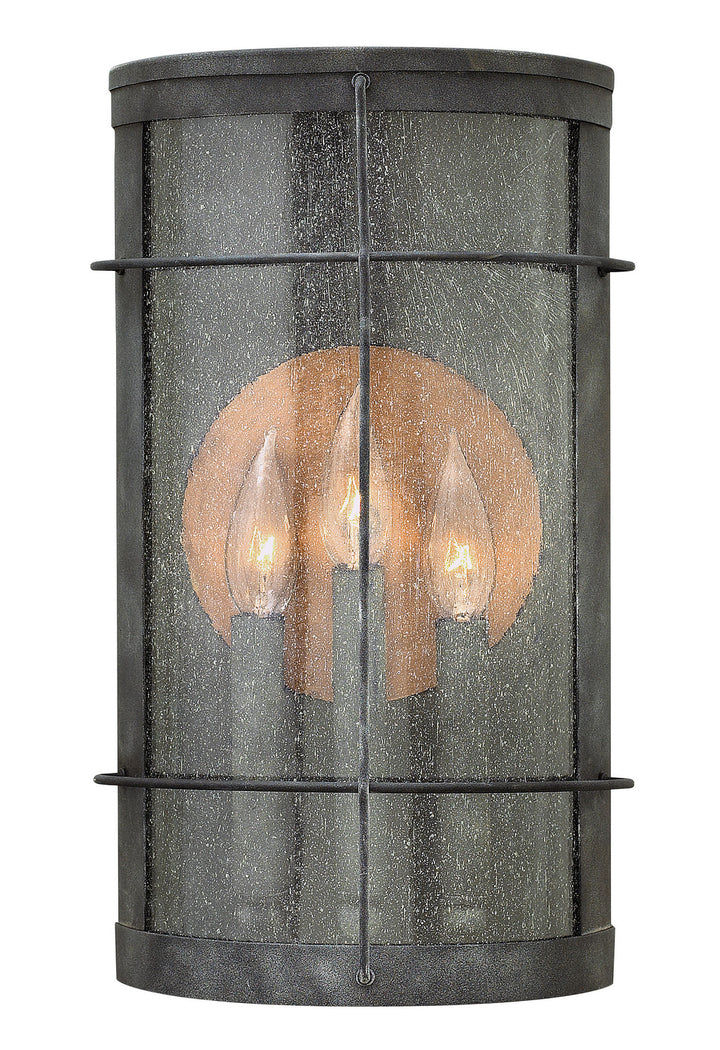 Hinkley Lighting 2625DZ  Newport Outdoor Aged Zinc