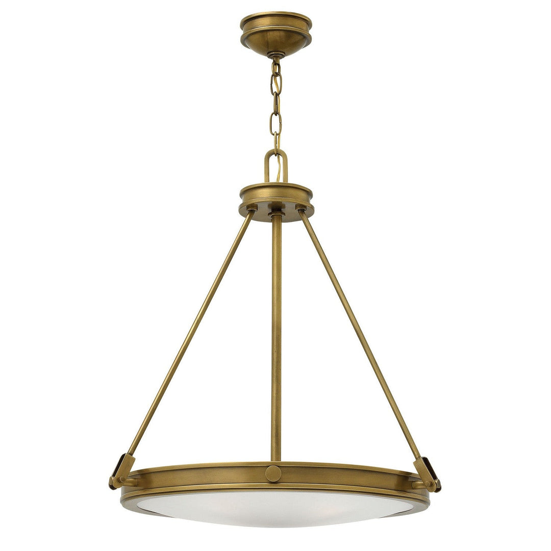 Hinkley Collier 3384HB Pendant Light - Heritage Brass