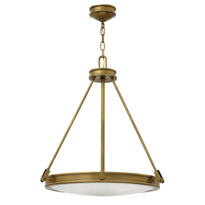 Hinkley Collier 3384HB Pendant Light - Heritage Brass