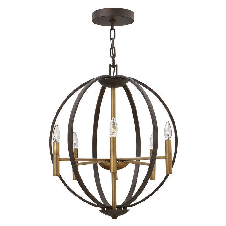 Hinkley Euclid 3466SB Chandelier Light - Spanish Bronze