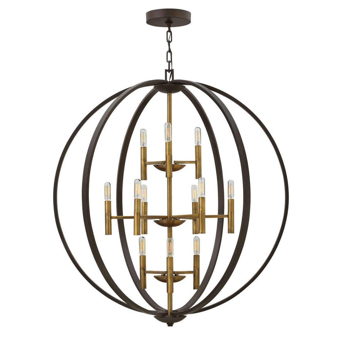 Hinkley Euclid 3469SB Chandelier Light - Spanish Bronze