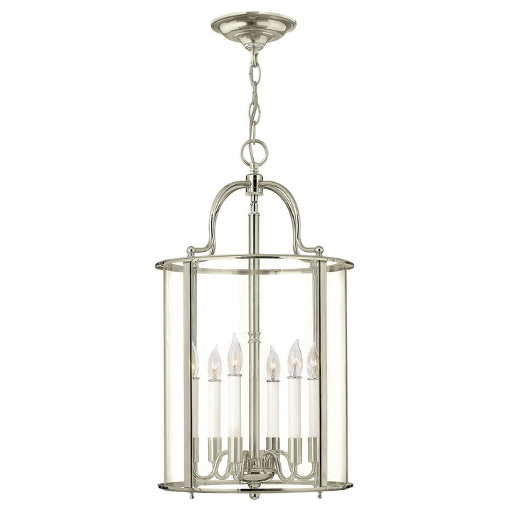 Hinkley Gentry 3478PN Pendant Light - Polished Nickel